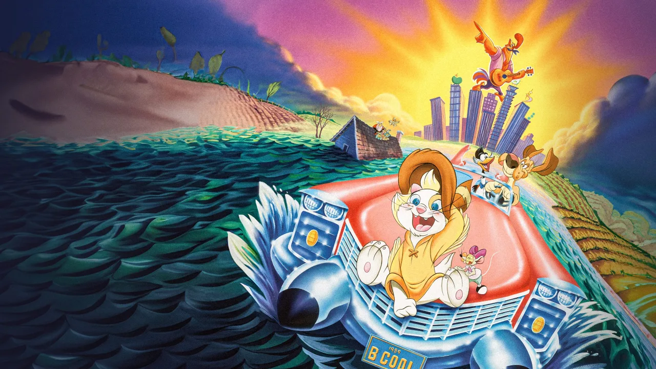 Köpek ve Arkadaşlarının Yeni Maceraları./ Rock-A-Doodle İndir - görsel 1