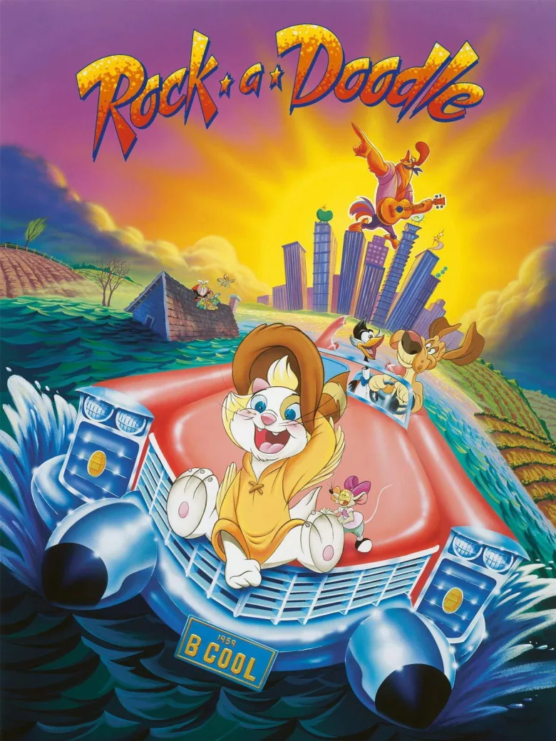 Köpek ve Arkadaşlarının Yeni Maceraları./ Rock-A-Doodle İndir - görsel 10