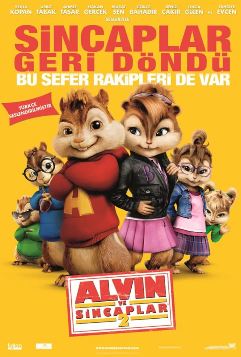 Alvin ve Sincaplar 2 İndir - görsel 12