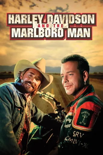 Harley Davidson ve Marlboro Adam İndir posteri