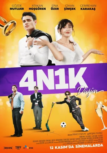 4N1K Düğün İndir posteri