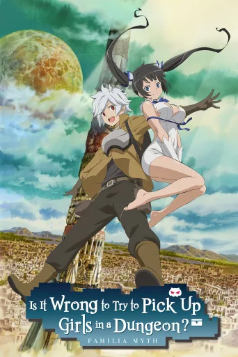 Is It Wrong to Try to Pick Up Girls in a Dungeon?  1080p İndir posteri