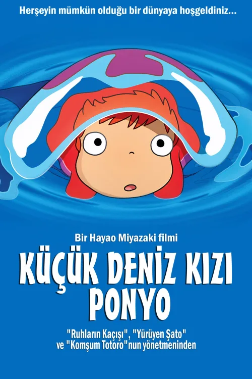 Küçük Deniz Kızı Ponyo İndir posteri
