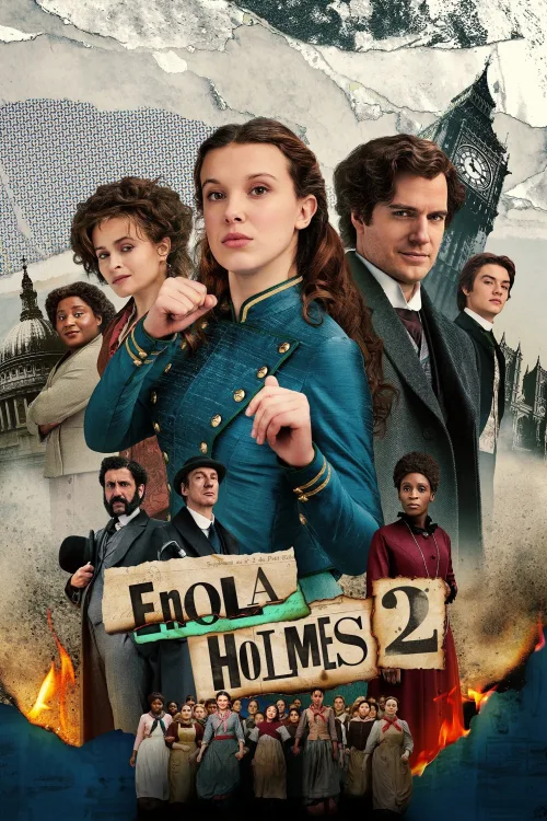 Enola Holmes 2 İndir posteri