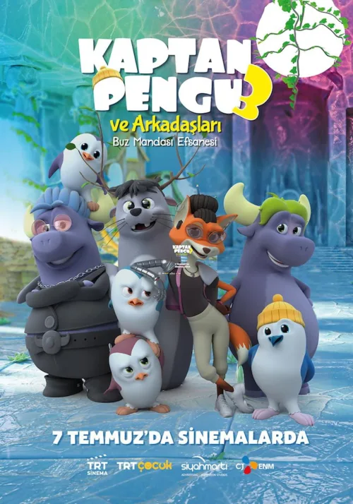 Kaptan Pengu ve Arkadaşları 3: Buz Mandası Efsanesi İndir posteri